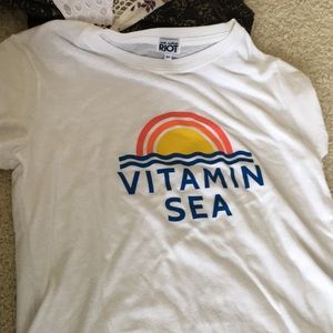 Sub_urban Riot “Vitamin Sea” Tee - NEVER WORN!